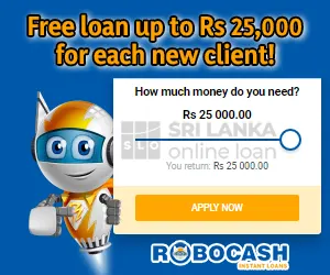 robocash sri lanka online loans
