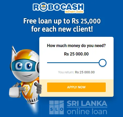 robocash sri lanka online loans